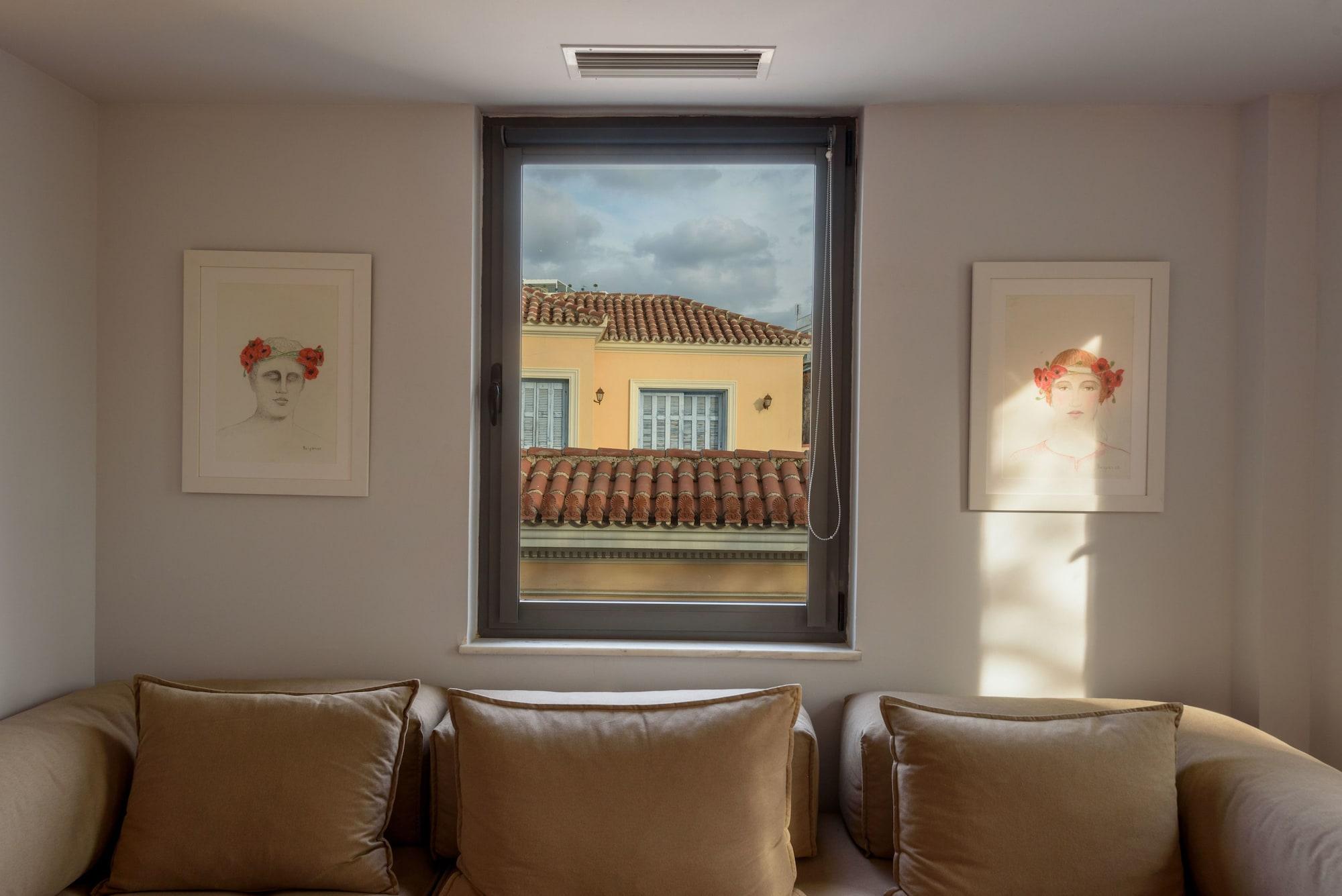 Fos Residential Apartments Atene Esterno foto