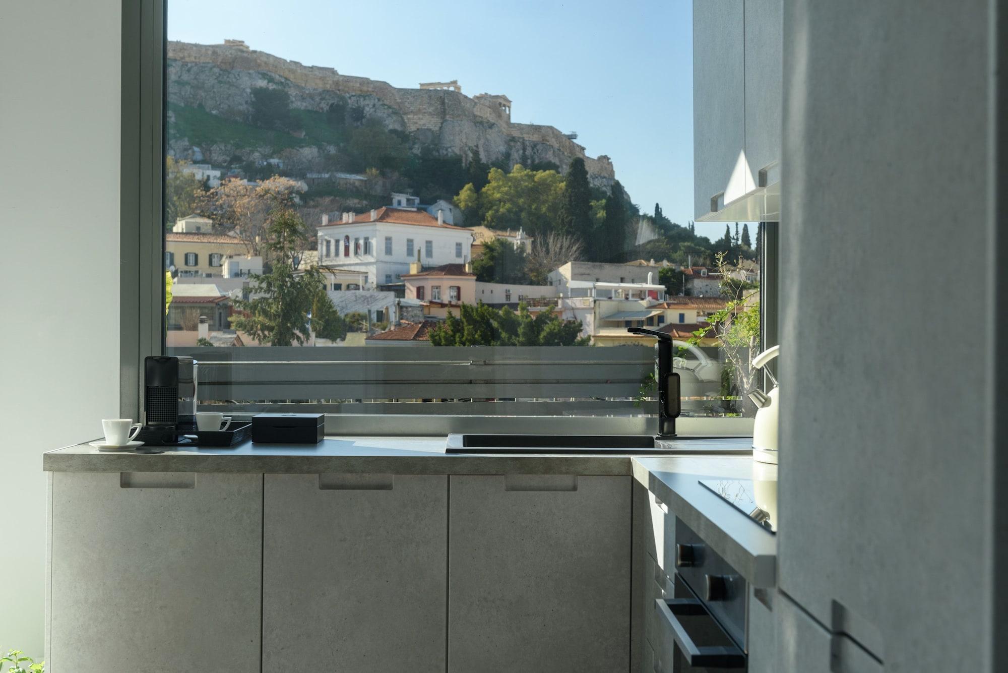 Fos Residential Apartments Atene Esterno foto