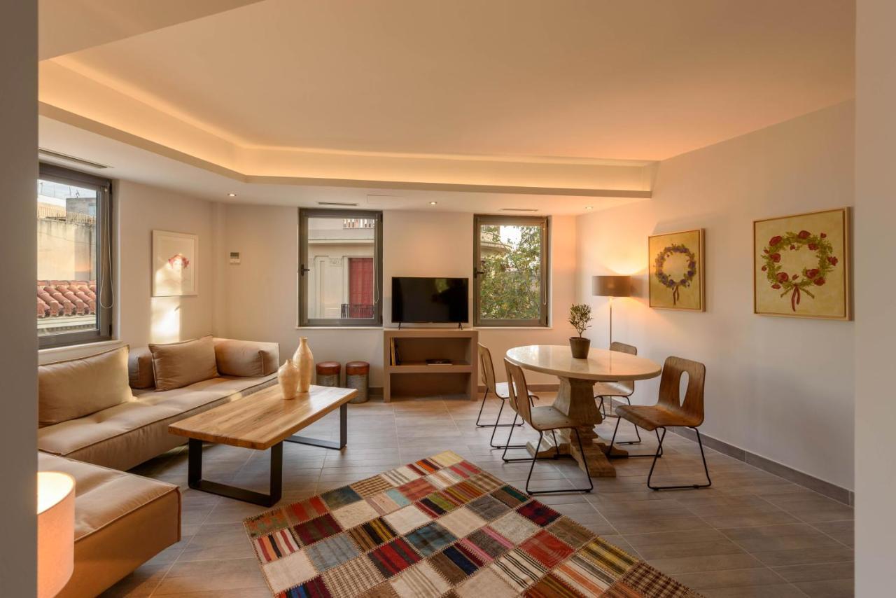Fos Residential Apartments Atene Esterno foto
