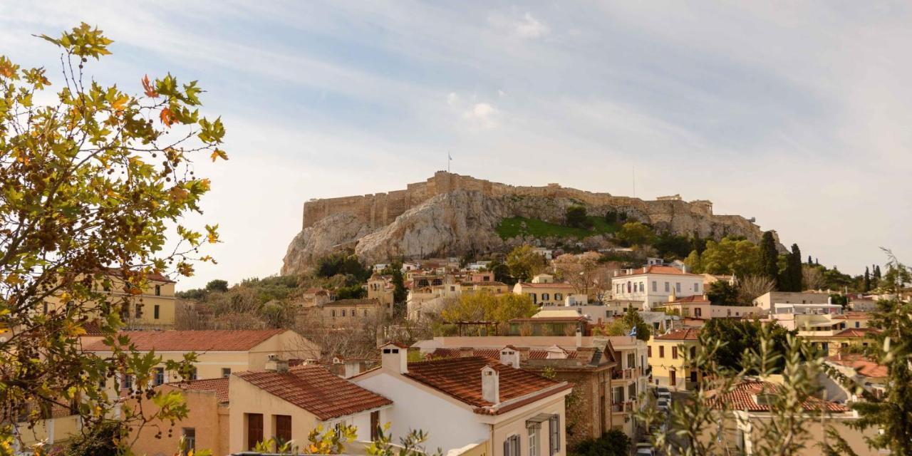 Fos Residential Apartments Atene Esterno foto