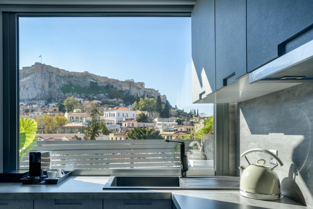 Fos Residential Apartments Atene Esterno foto