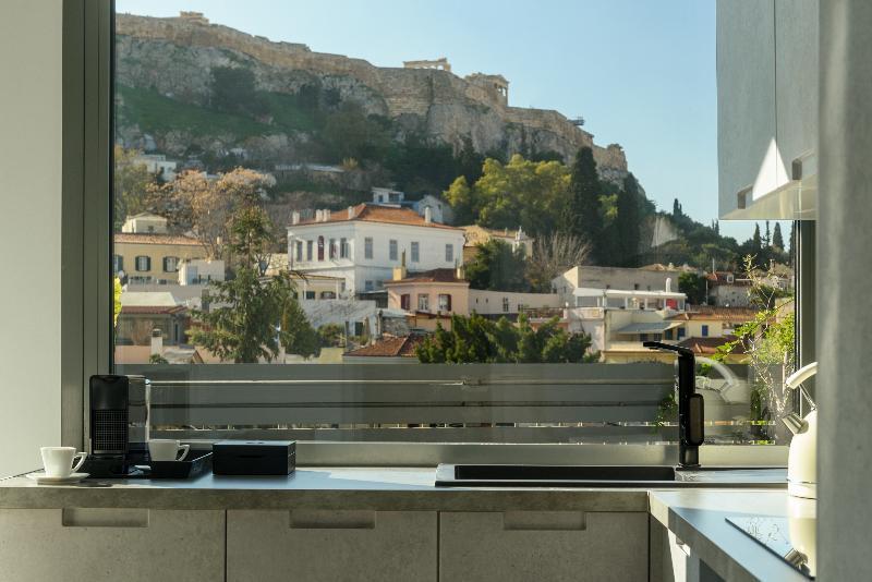 Fos Residential Apartments Atene Esterno foto