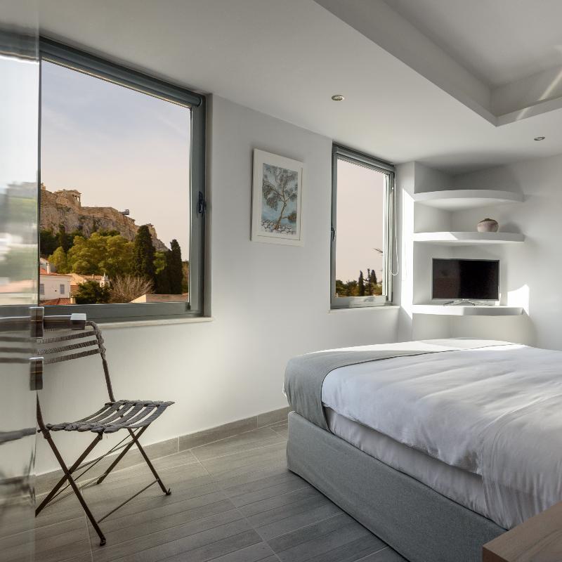 Fos Residential Apartments Atene Esterno foto