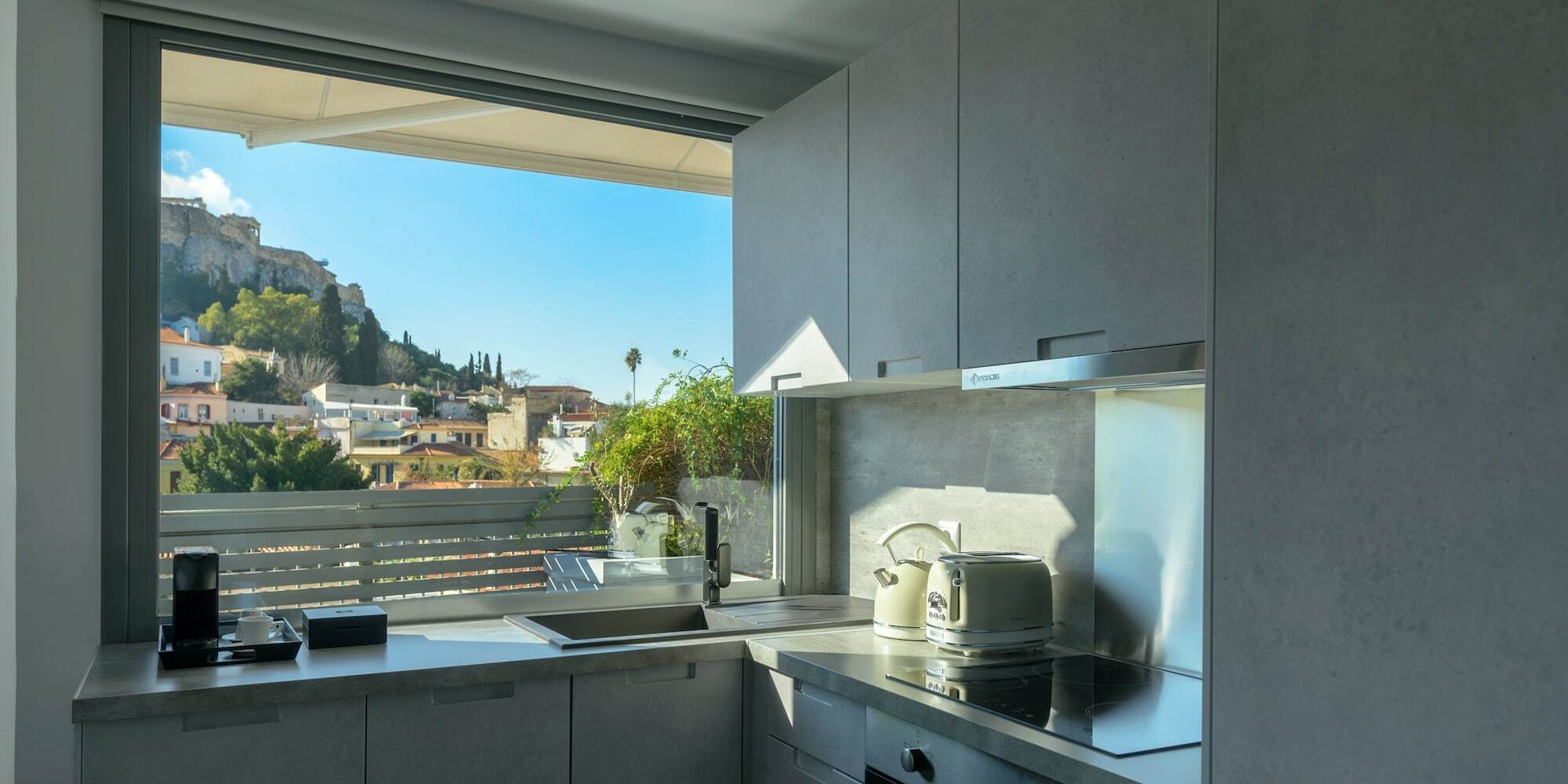 Fos Residential Apartments Atene Esterno foto